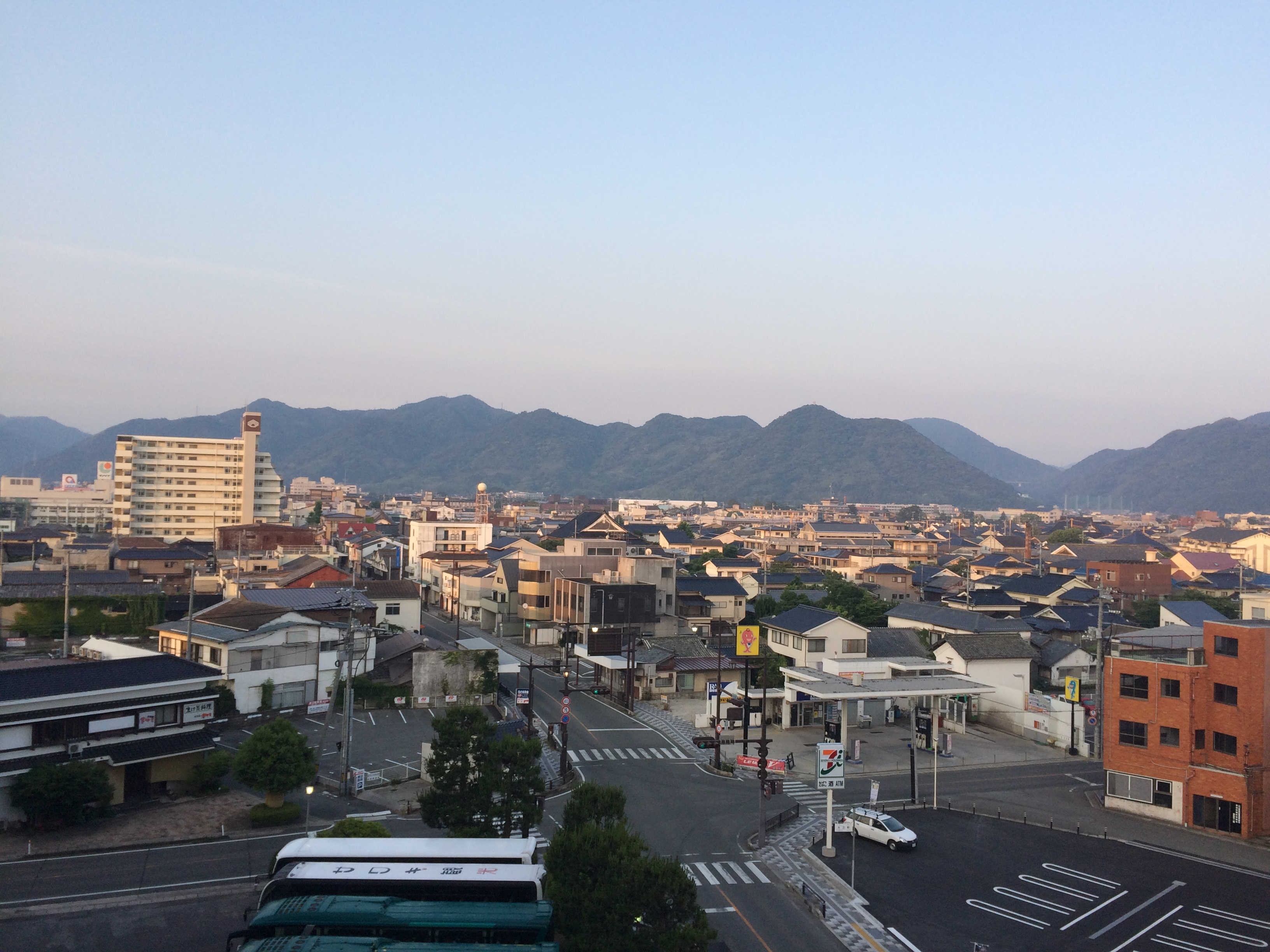 萩グランドホテル天空ホテルからの景観