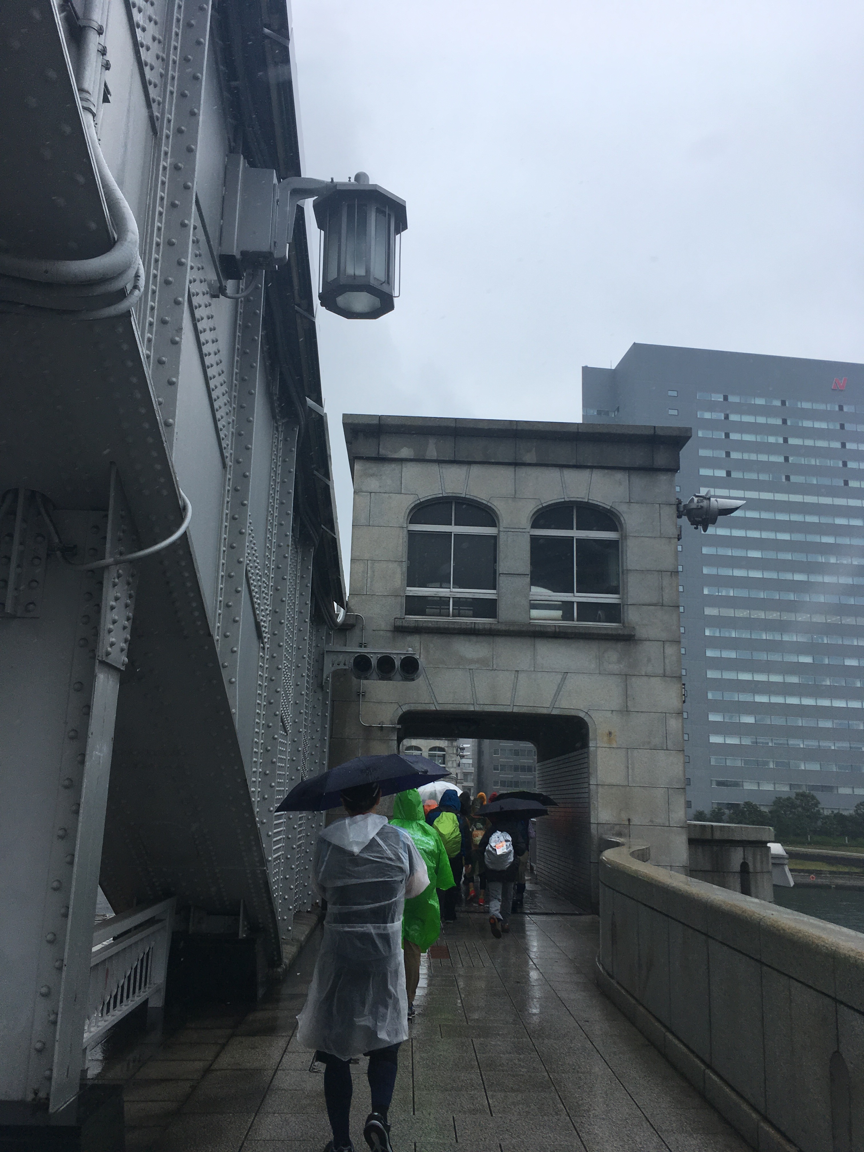 勝鬨橋からの風景